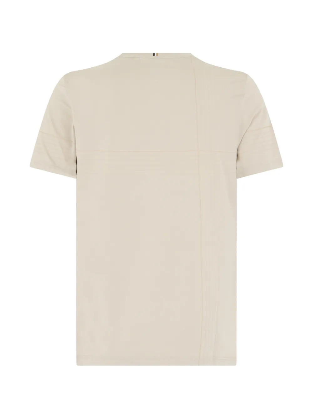 BOSS Active stretch-jersey slim-fit T-shirt met vochtbeheer Beige