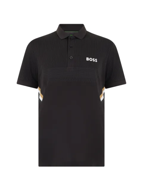 BOSS active slim-fit polo shirt with moisture management
