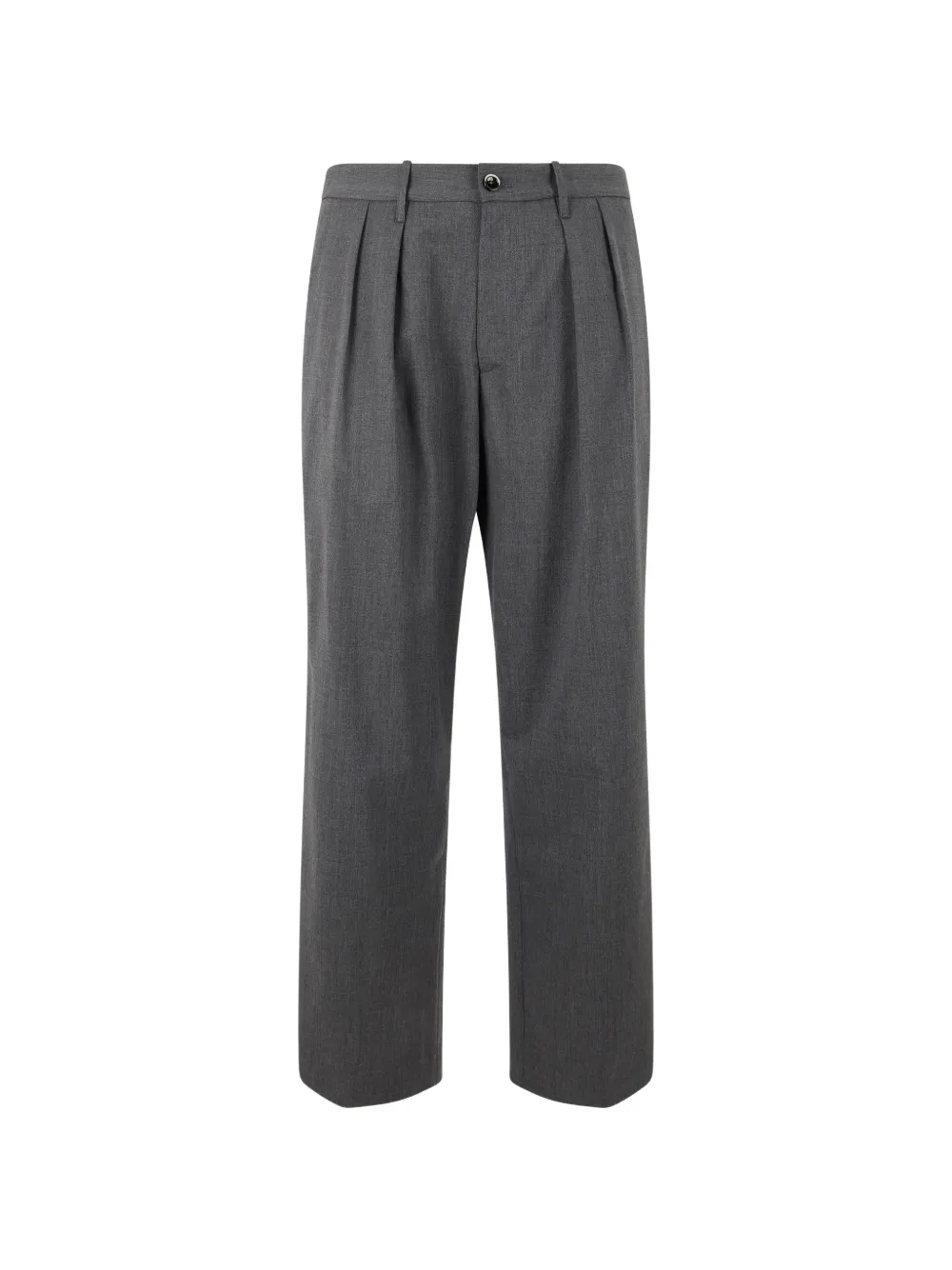 Nine In The Morning Kay pleated straight-leg trousers