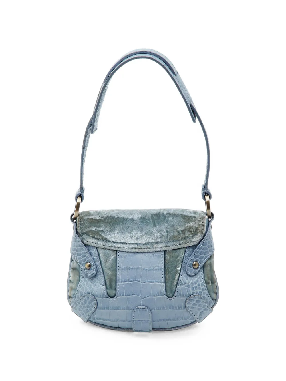 Valentino Garavani Pre-Owned VLogo Catch mini-tas Blauw