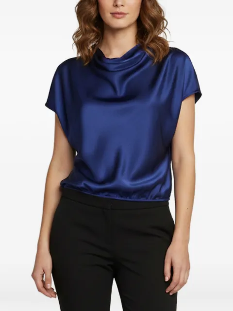 Giorgio Armani Pre-Owned blusa drapeada