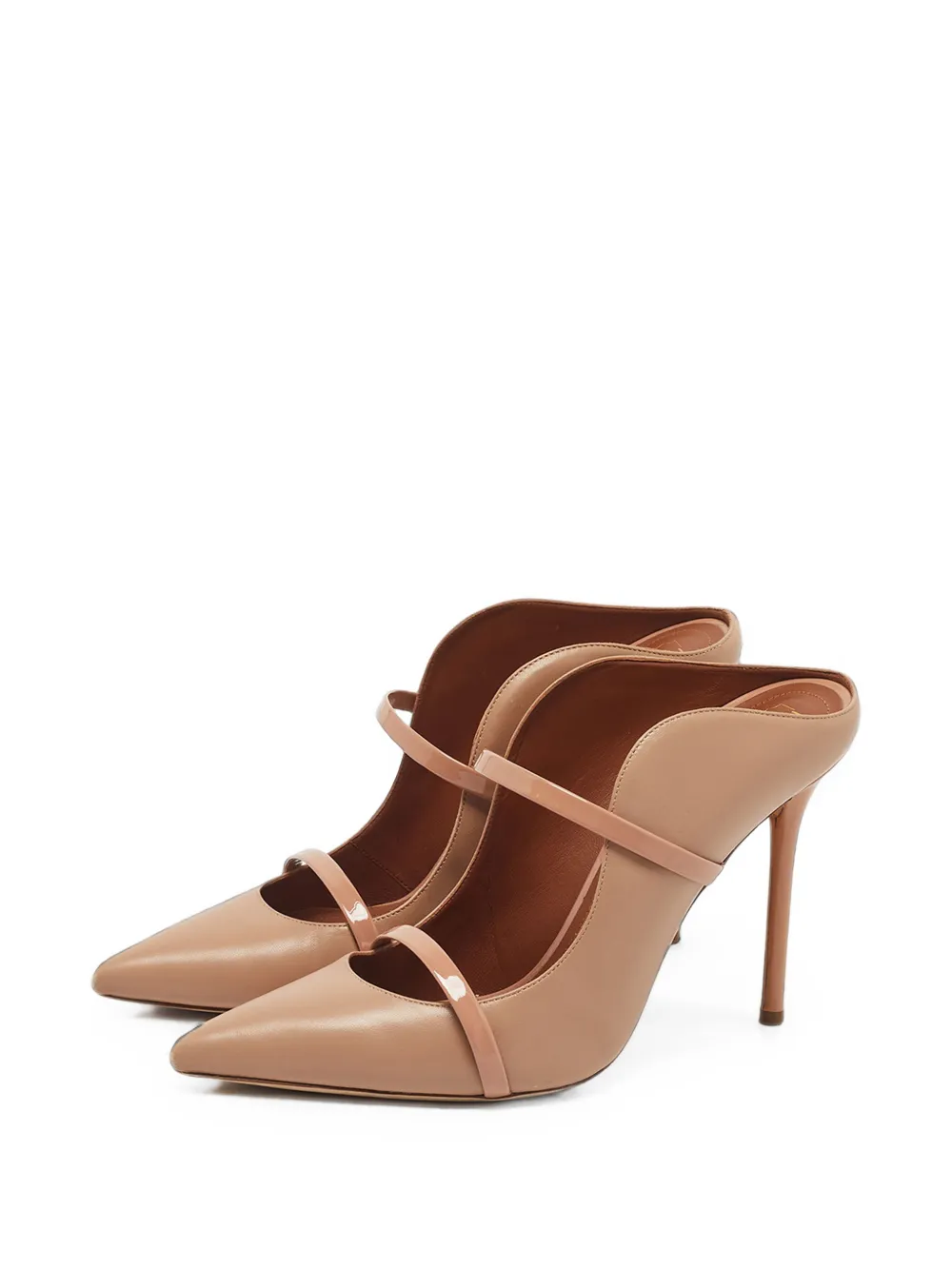 Malone Souliers Maureen pointed-toe mules - Toni neutri