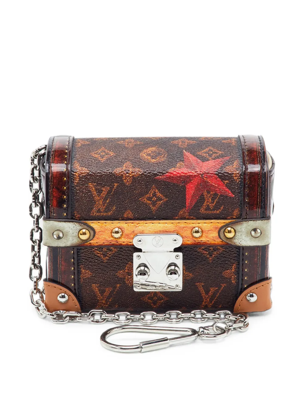 Louis Vuitton Pre-Owned Essential Trunk bag charm - Marrone