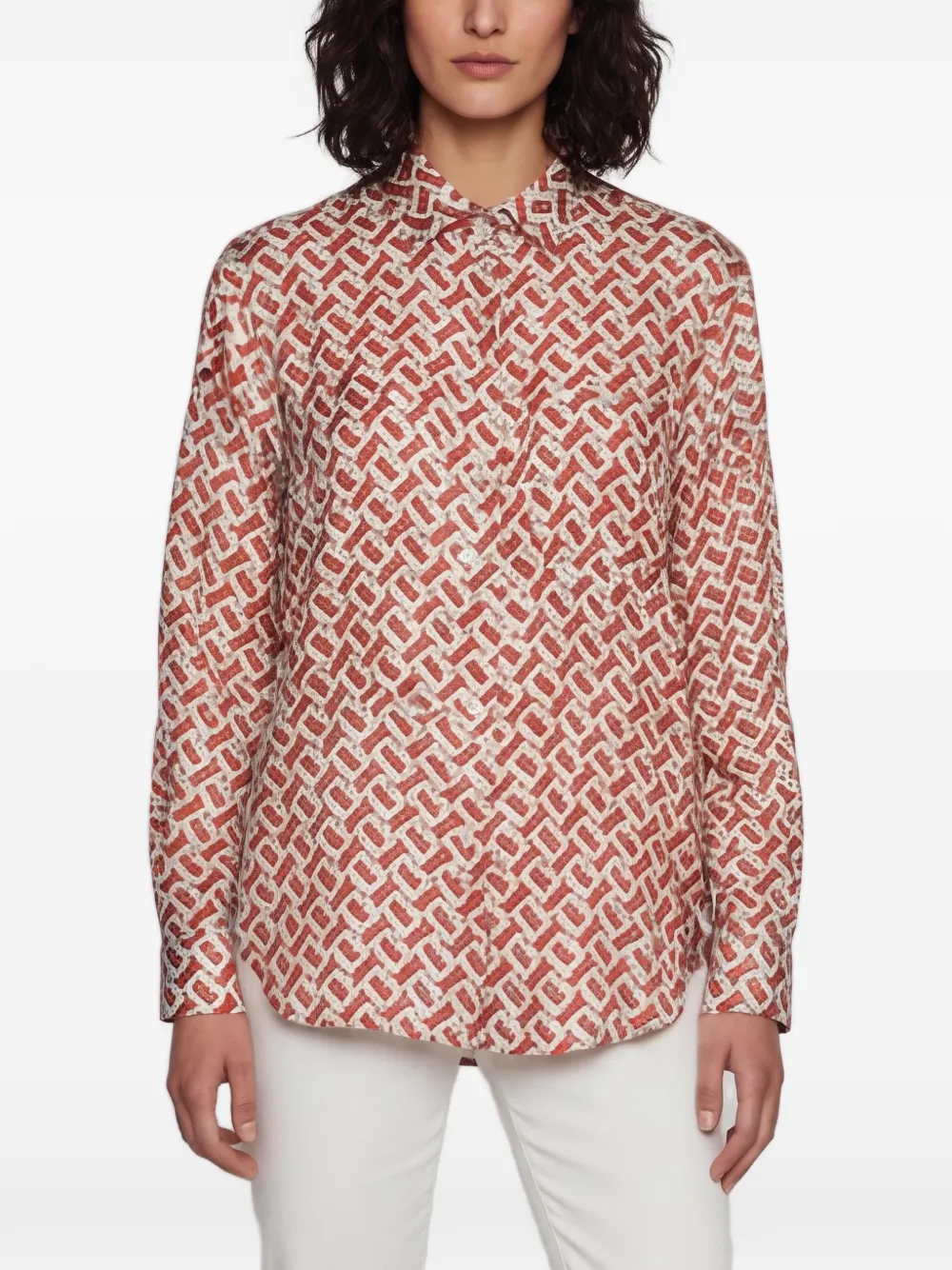 Burberry Pre-Owned Godwit shirt - Nude