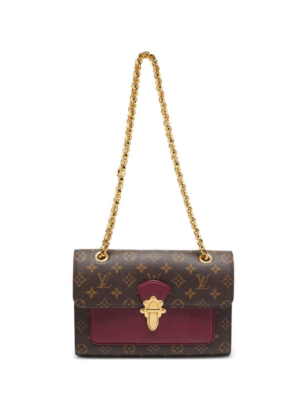 Louis Vuitton Pre-Owned 2016 Victoire Monogram shoulder bag - Marrone