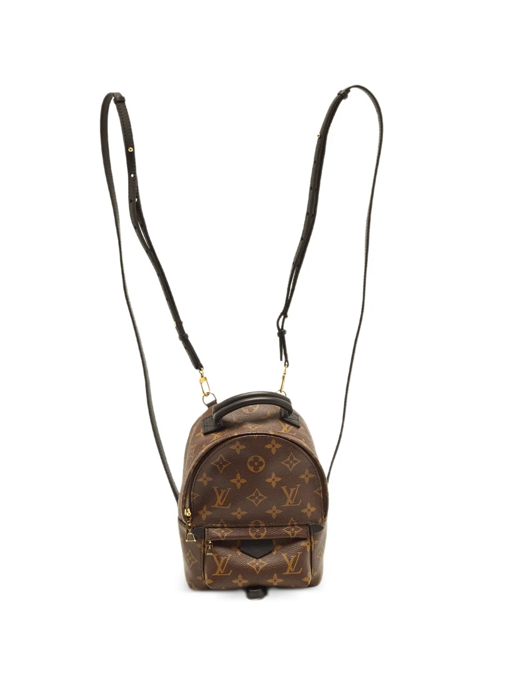 Louis Vuitton Pre-Owned 2018 mini Palm Springs Monogram backpack - Marrone