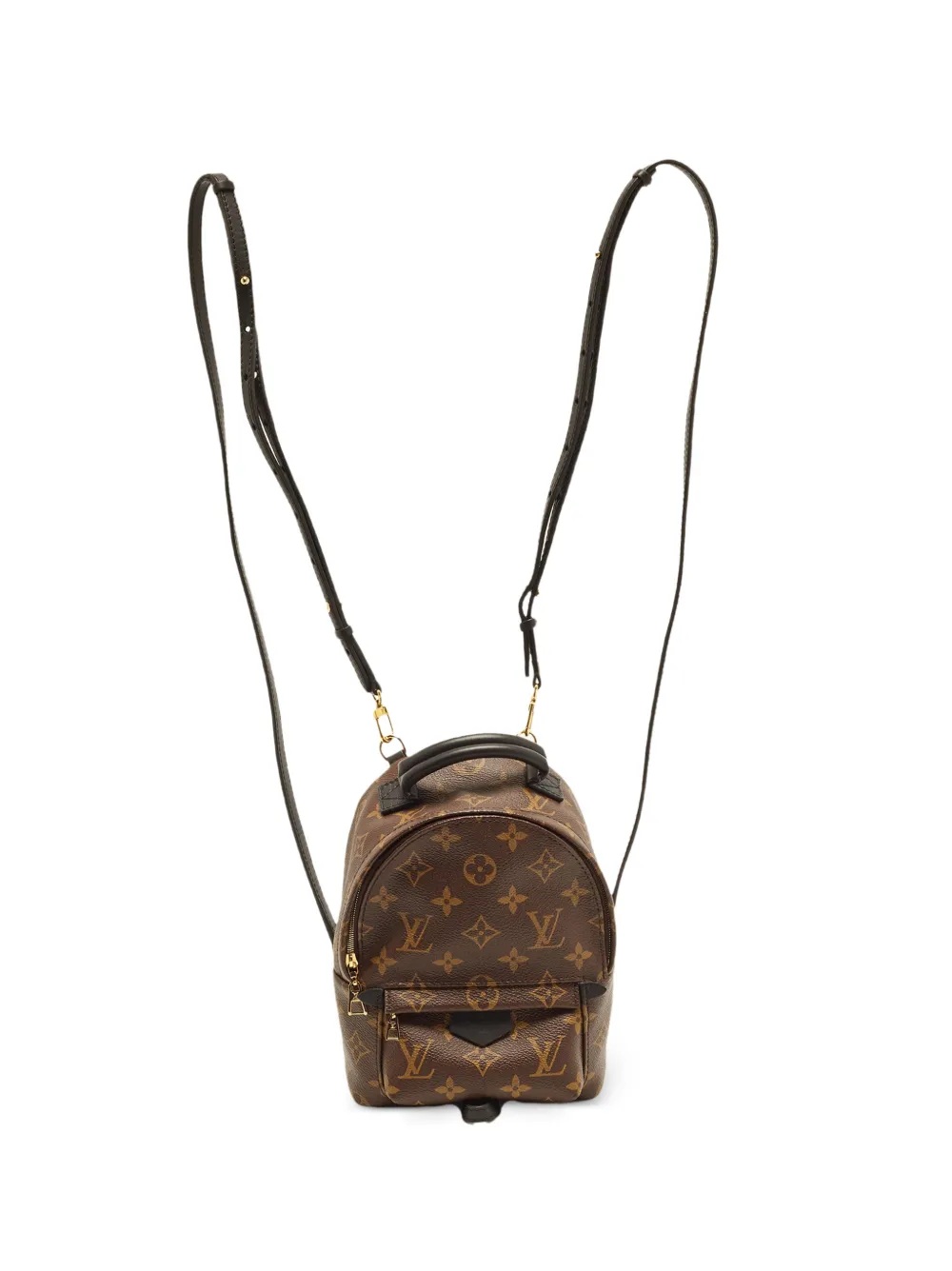 Louis Vuitton Pre-Owned 2018 mini Palm Springs Rucksack mit Monogramm - Braun