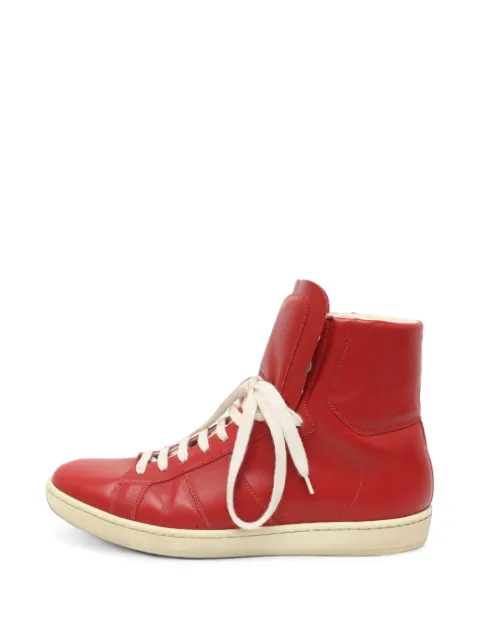 Saint Laurent Pre-Owned Court Classic SL/01H high-top sneakers
