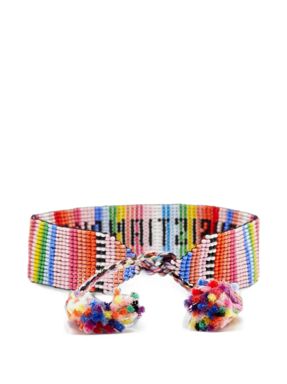Christian Dior Pre-Owned J'Adior beaded friendship bracelets - Bianco