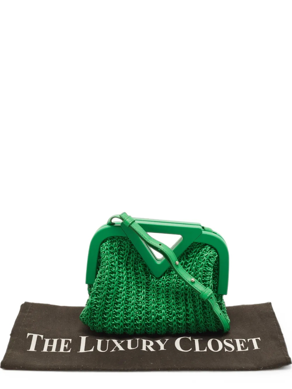 Bottega Veneta Pre-Owned Kleine The Point Schultertasche - Grün