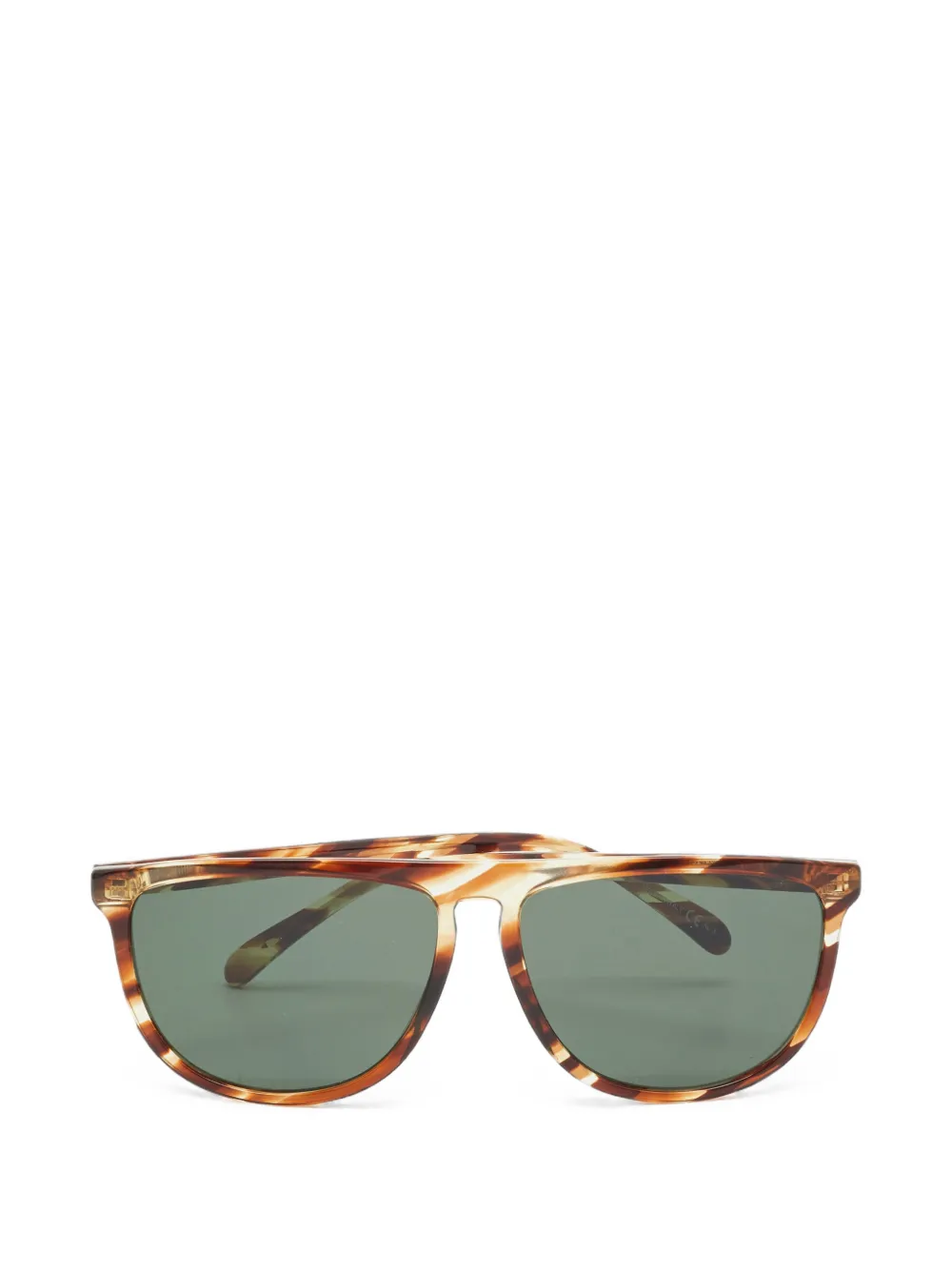 Givenchy Pre-Owned lunette de soleil à effet écaille de tortue - Marron Givenchy Pre-Owned lunette de soleil à effet écaille de tortue - Marron