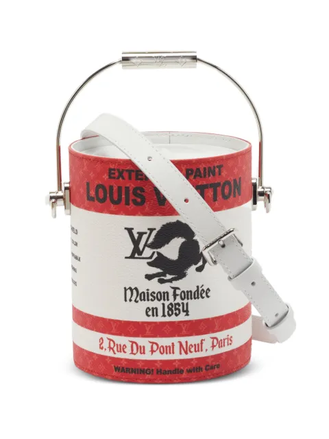Louis Vuitton Pre-Owned 2022 LV Paint Can Monogram bucket bag