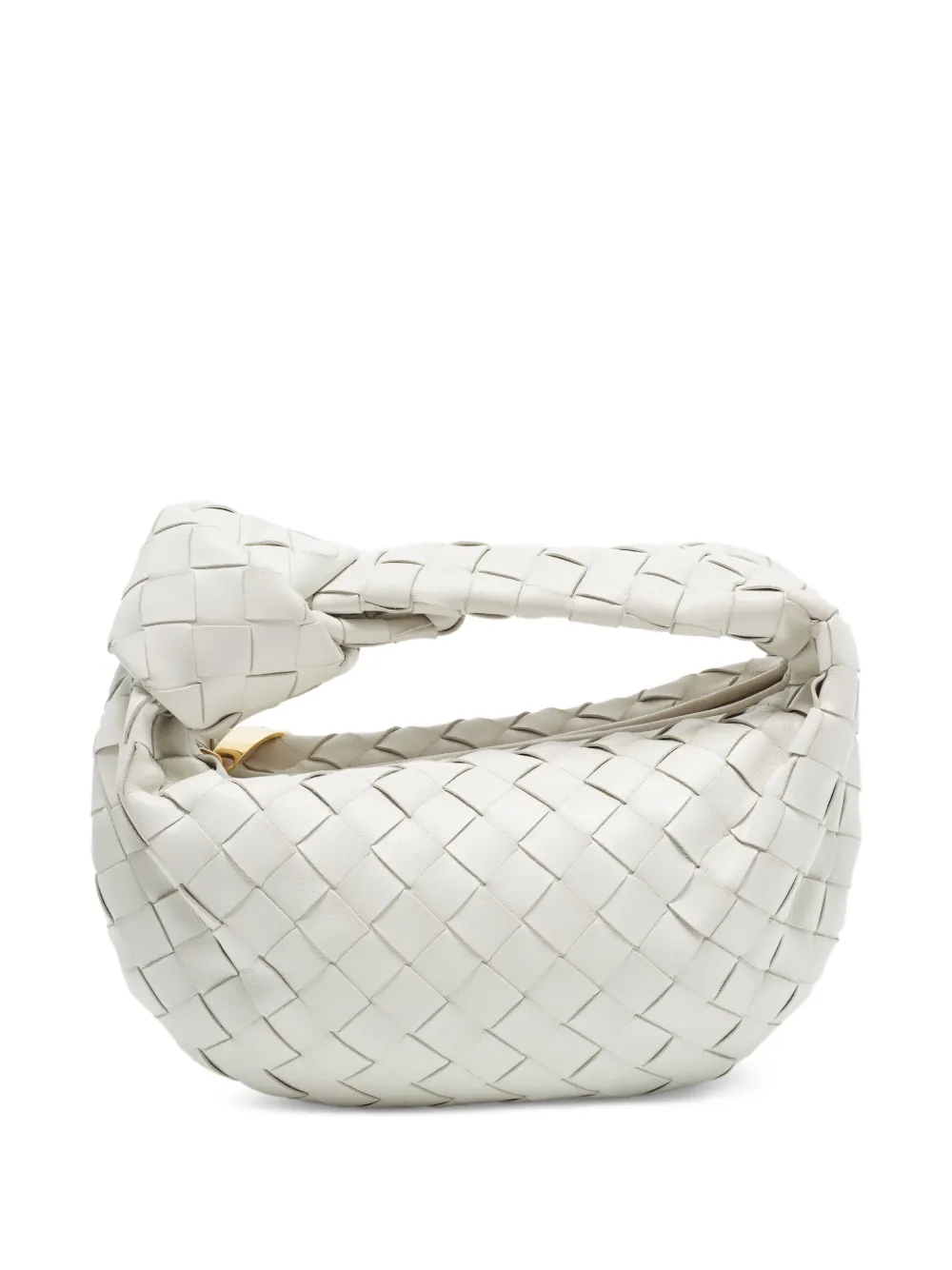 Bottega Veneta Pre-Owned Mini Jodie Umhängetasche - Weiß