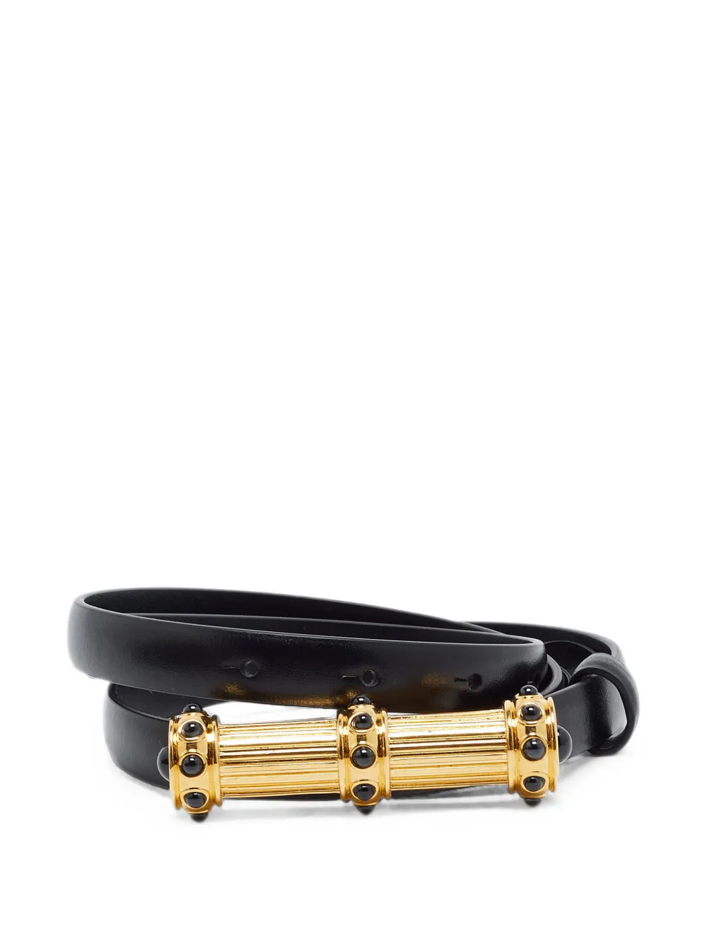 Tom Ford Vintage Cabochon buckle belt - Nero