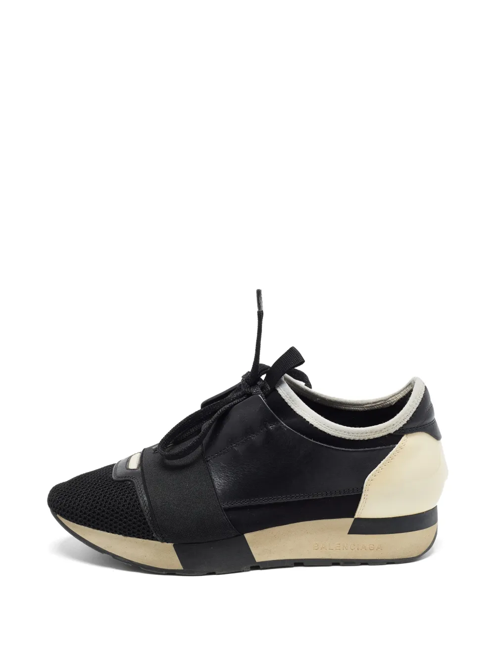 Balenciaga Pre-Owned Race Runner Sneakers - Schwarz
