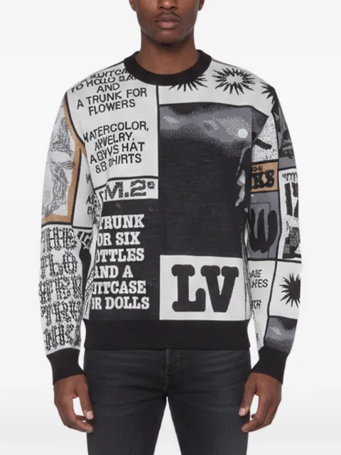 Louis Vuitton Pre-Owned 2024 printed sweater