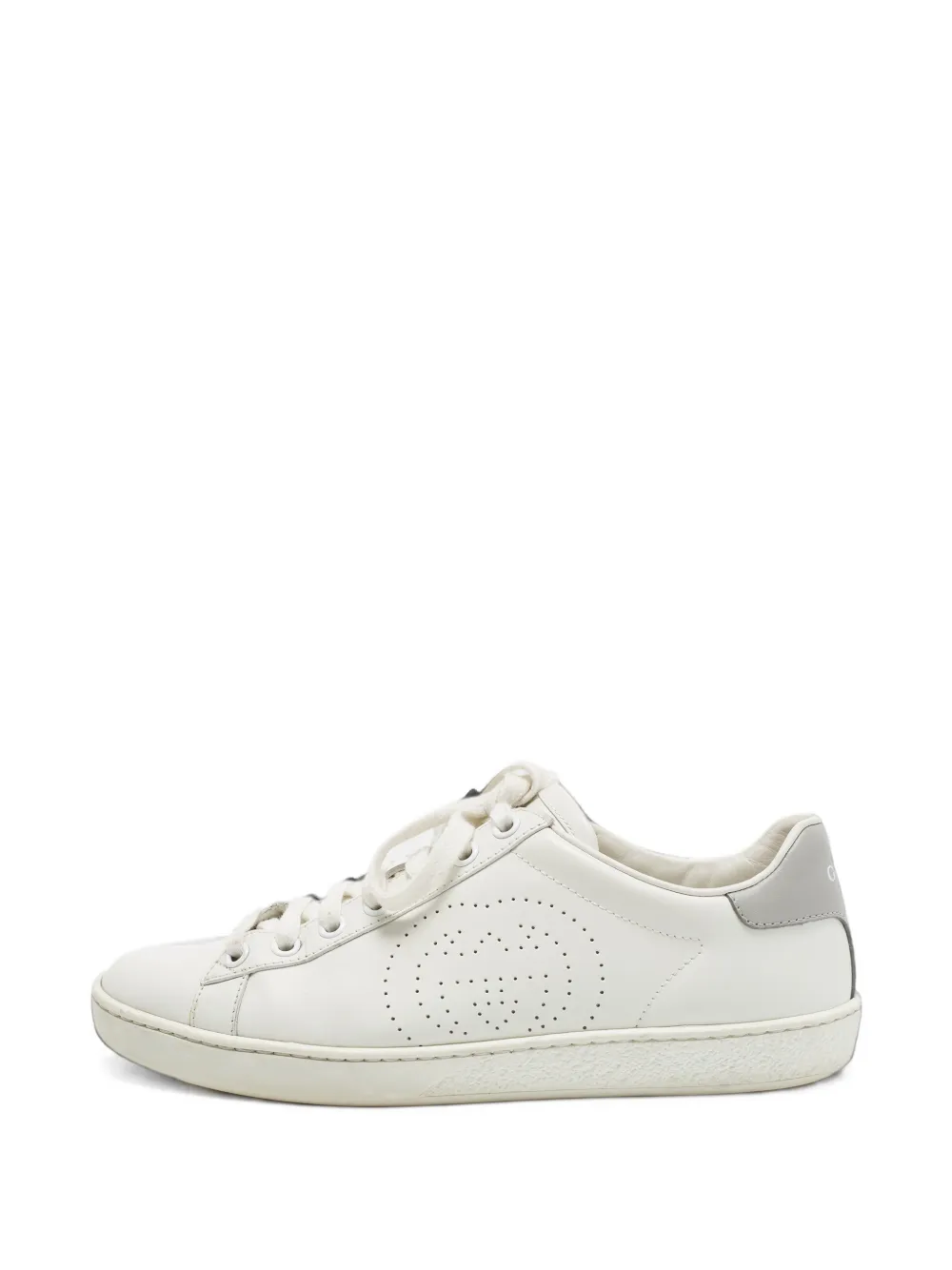 Gucci Pre-Owned baskets Ace en cuir - Blanc Gucci Pre-Owned baskets Ace en cuir - Blanc