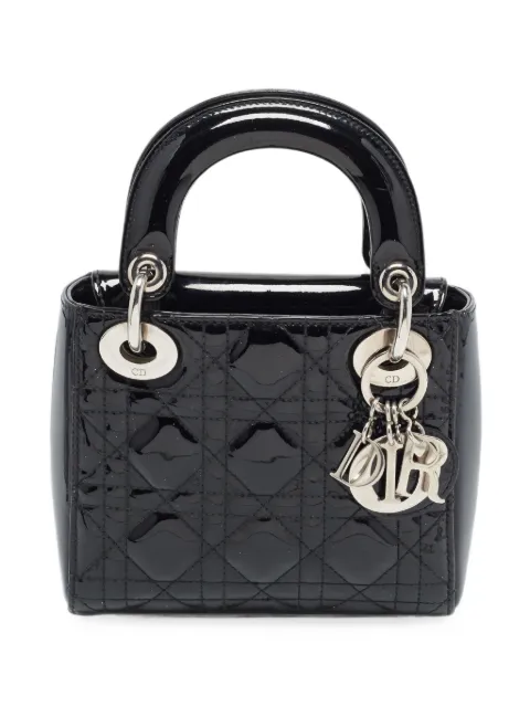 Christian Dior Pre-Owned Lady Dior Cannage 手提包(2016年典藏款)