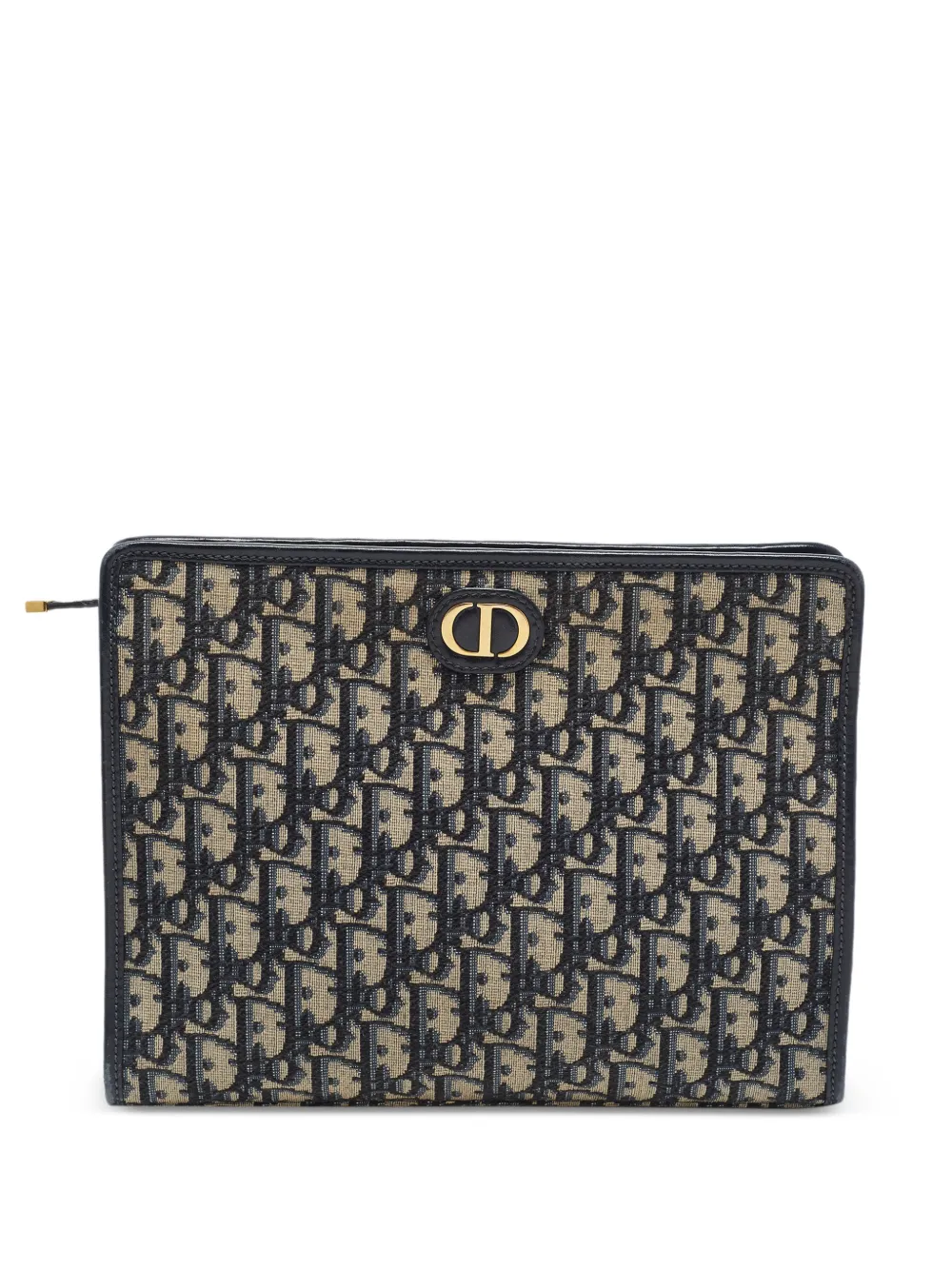 Christian Dior Pre-Owned 2022 30 Montaigne Oblique clutch bag - Blu