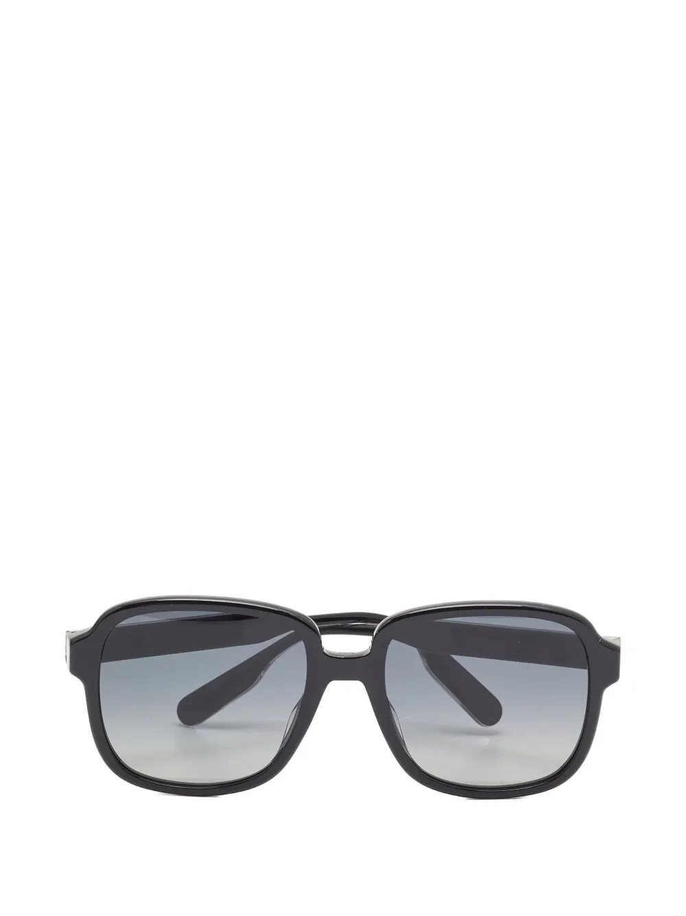 Christian Dior Pre-Owned lunettes de soleil DioRibbon S1I à monture carrée - Noir Christian Dior Pre-Owned lunettes de soleil DioRibbon S1I à monture carrée - Noir