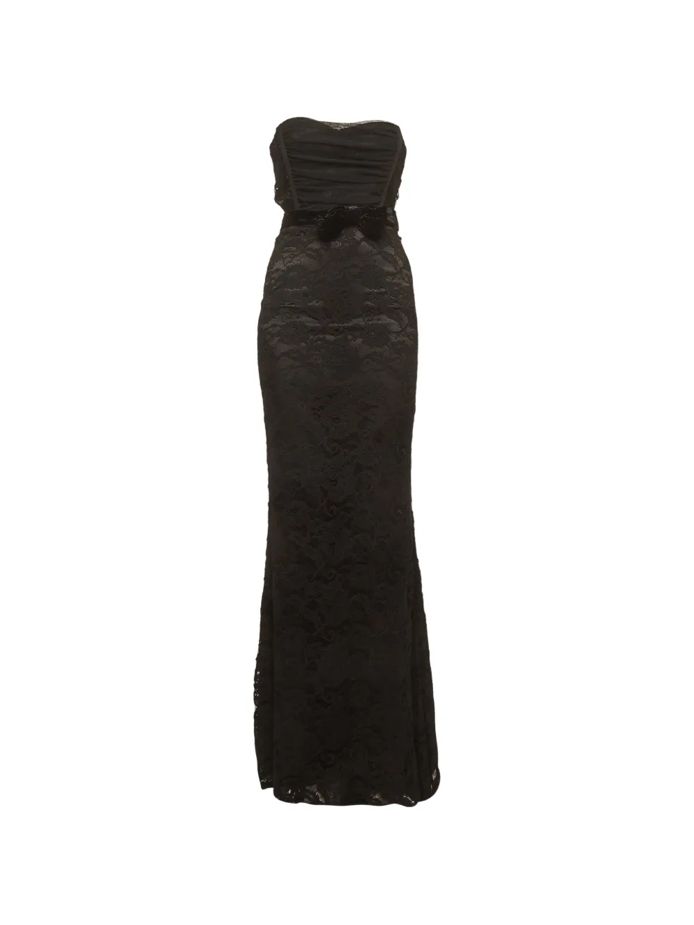 Elisabetta Franchi zip-fastening maxi dress - Nero