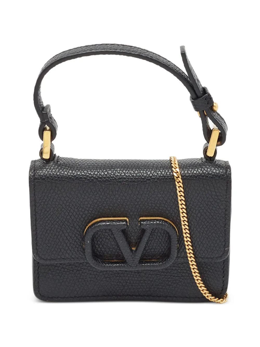Valentino Garavani Pre-Owned VLogo Umhängetasche - Schwarz