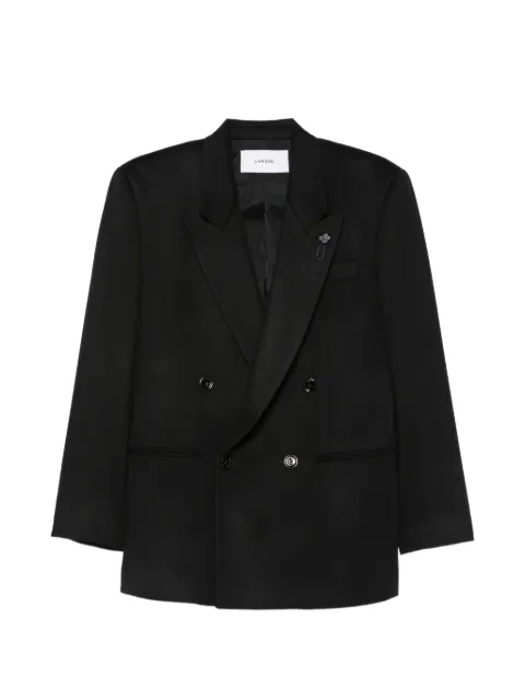 Lardini Cameron double-breasted peaked-lapel jacket