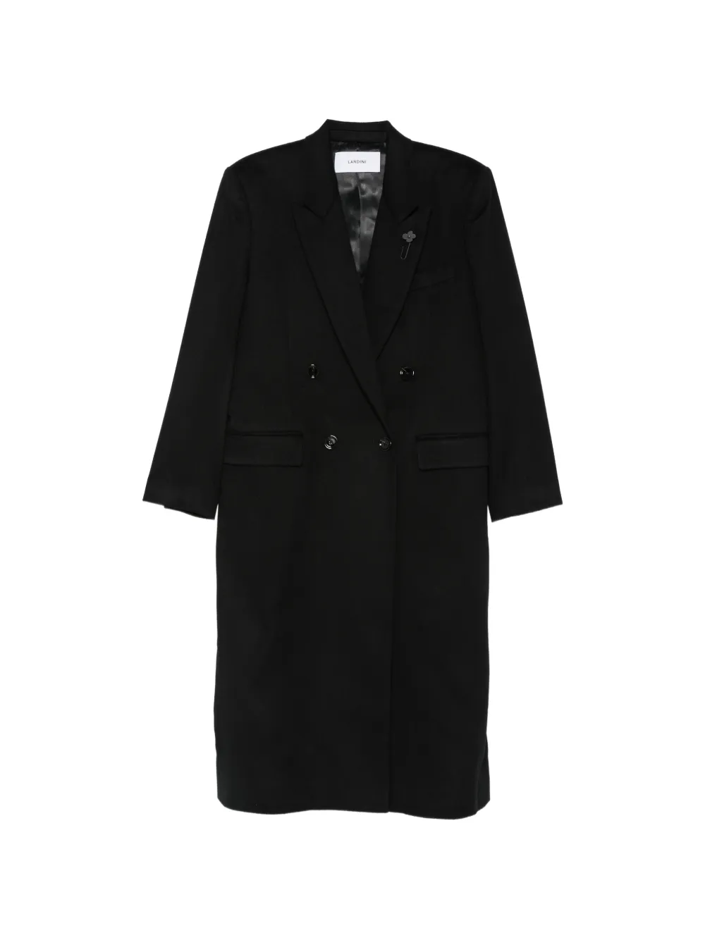 Lardini Martin double-breasted peaked-lapel coat