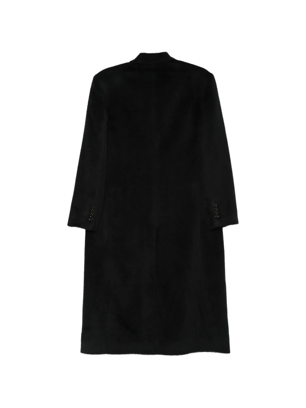 Lardini Martin jas met dubbele rij knopen en puntige revers Zwart