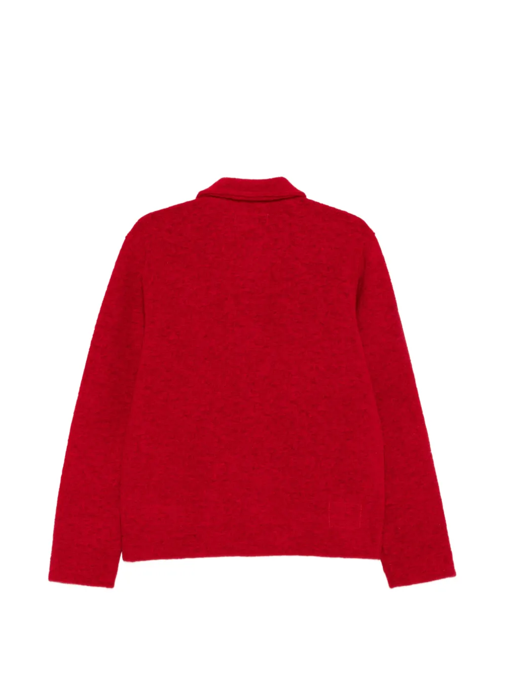 Universal Works Shirtjack met knopen Rood