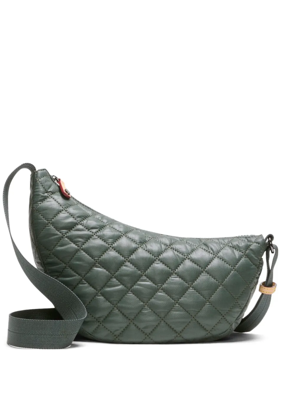 Mz Wallace small Metro Smile cross body bag - Verde