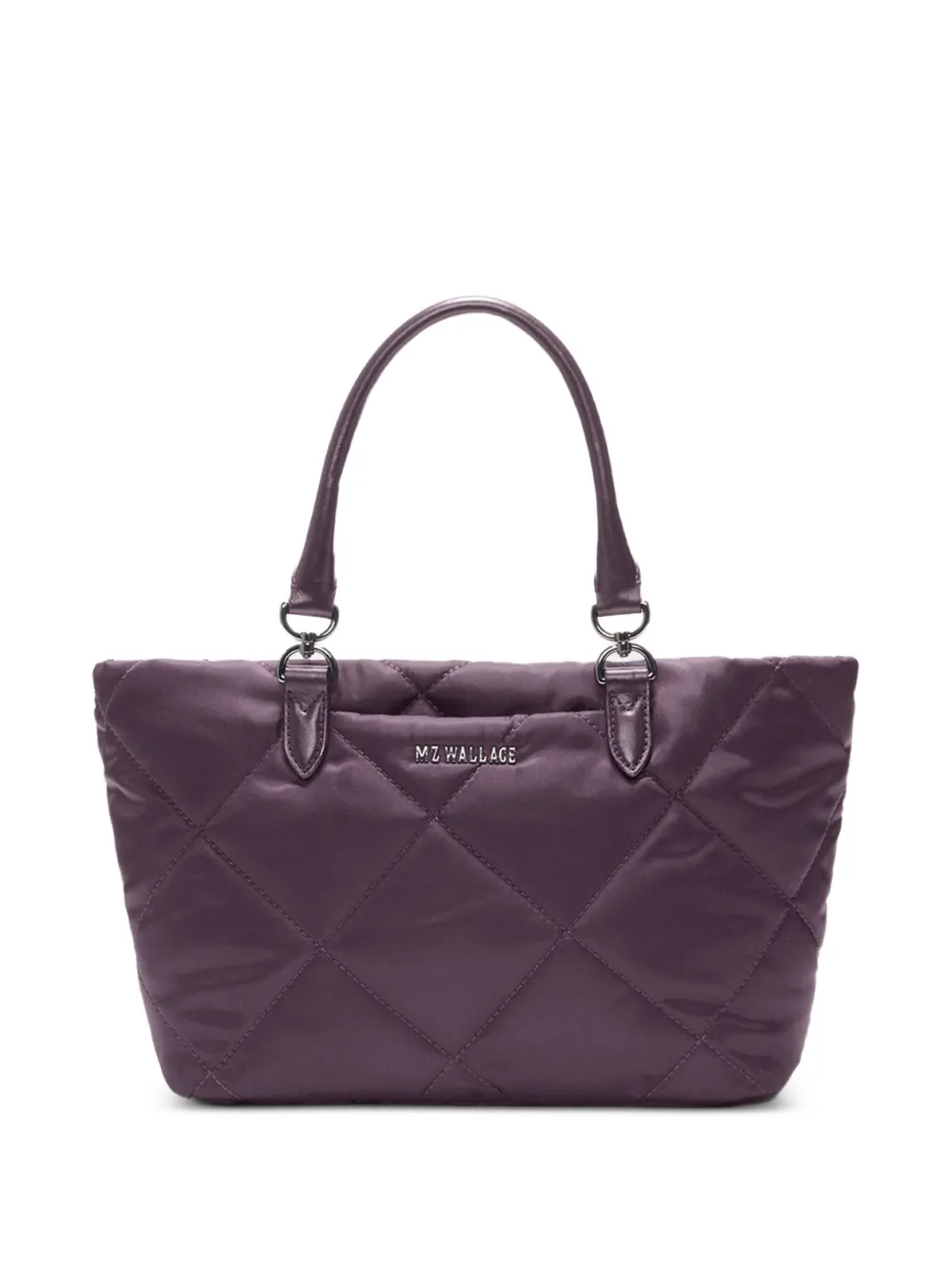 Mz Wallace small Madison quilted tote bag - Viola
