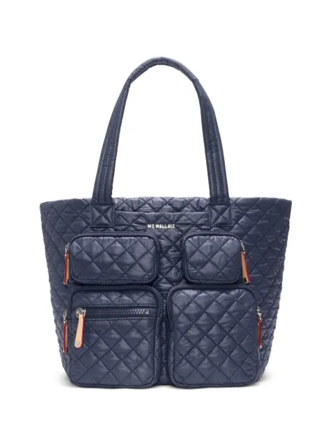 Mz Wallace medium Metro quilted tote bag