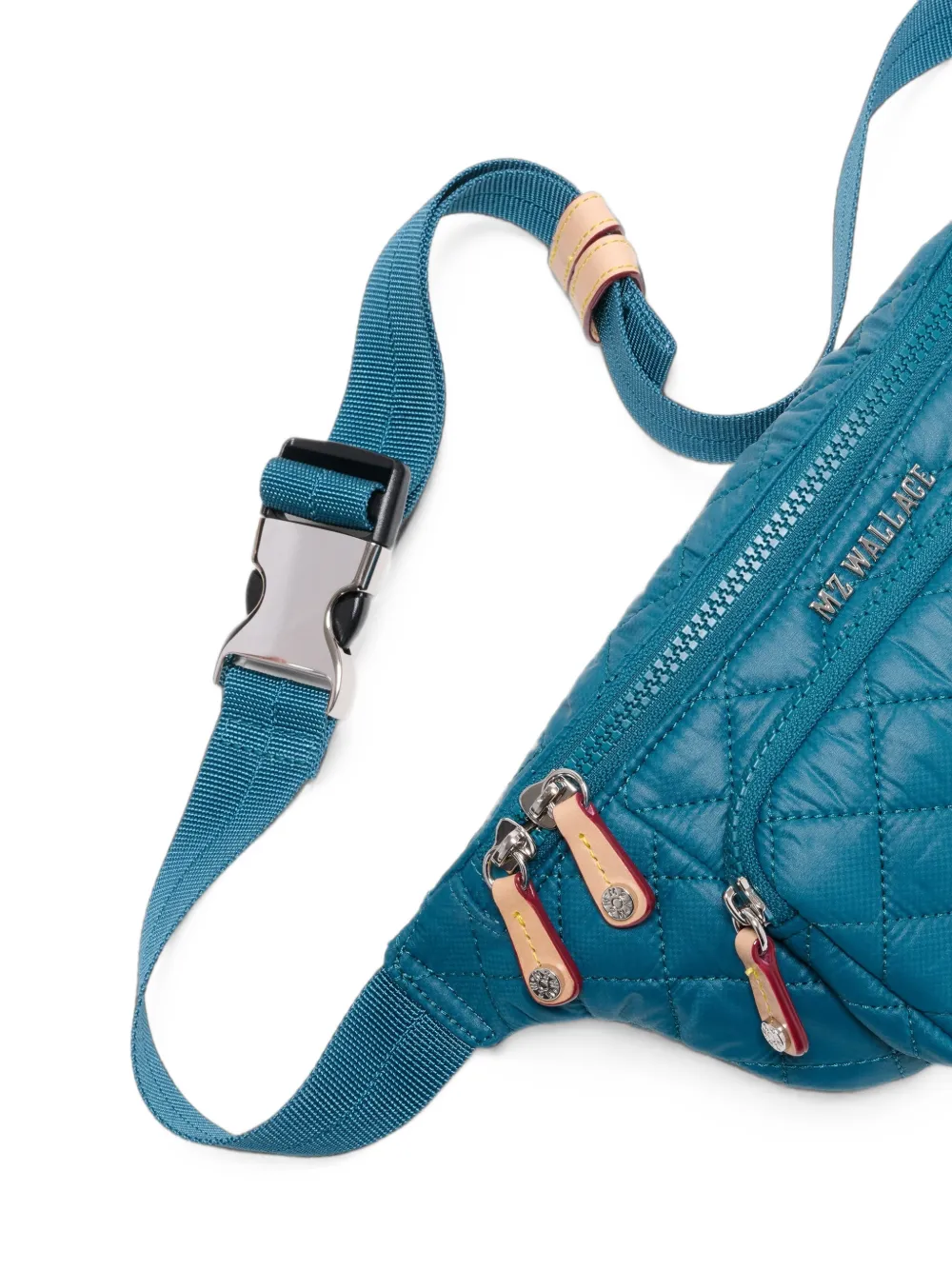 Mz Wallace Kleine Metro gewatteerde heuptas Blauw