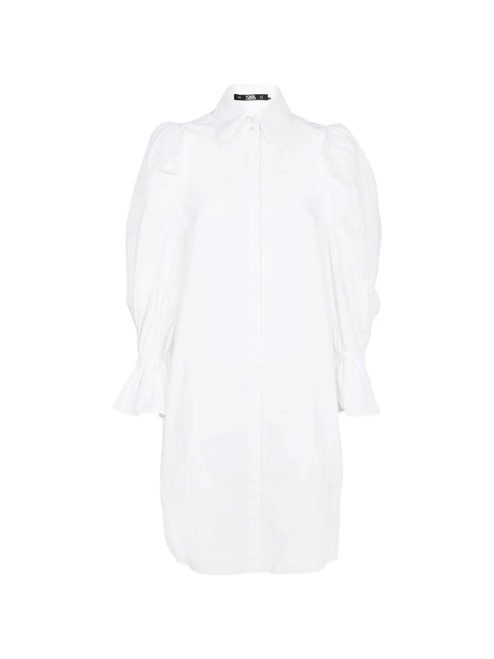 Karl Lagerfeld logo-embroidered dress