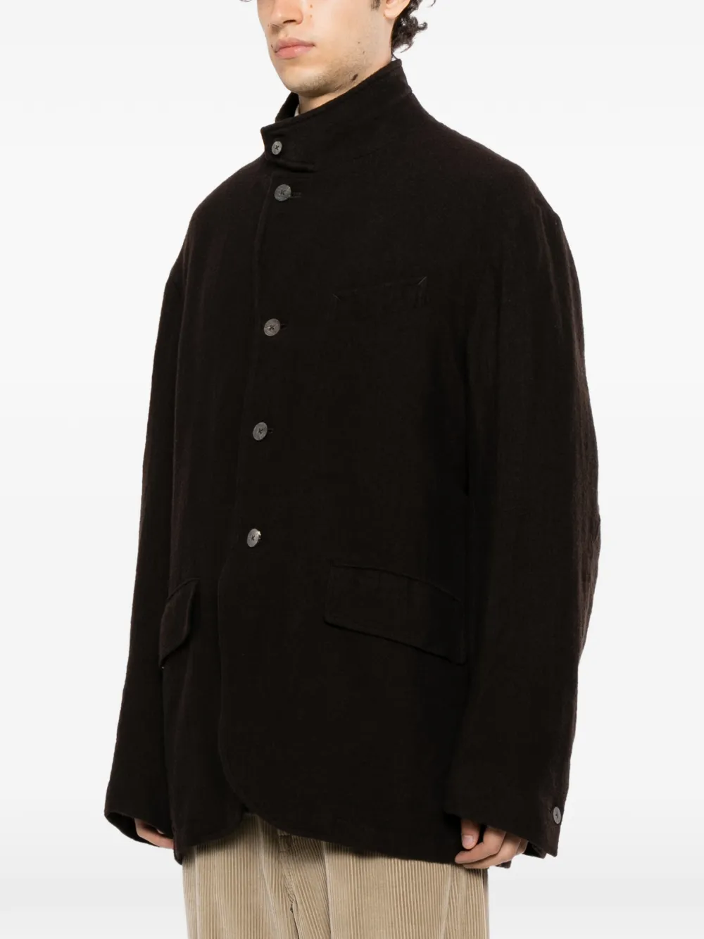 CALMLENCE Colbert in werkstijl Bruin