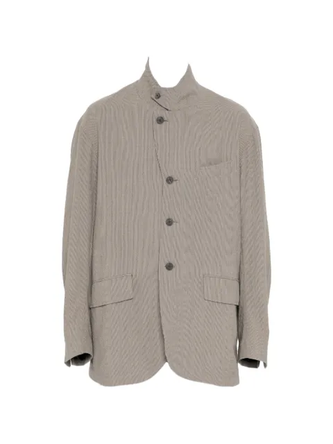 CALMLENCE high-twisted wool blazer 