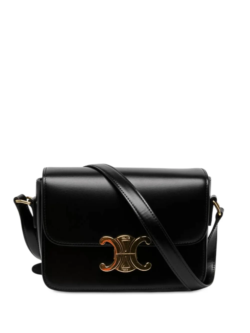 Celine Pre-Owned 2023 Teen Triomphe Umhängetasche - Schwarz