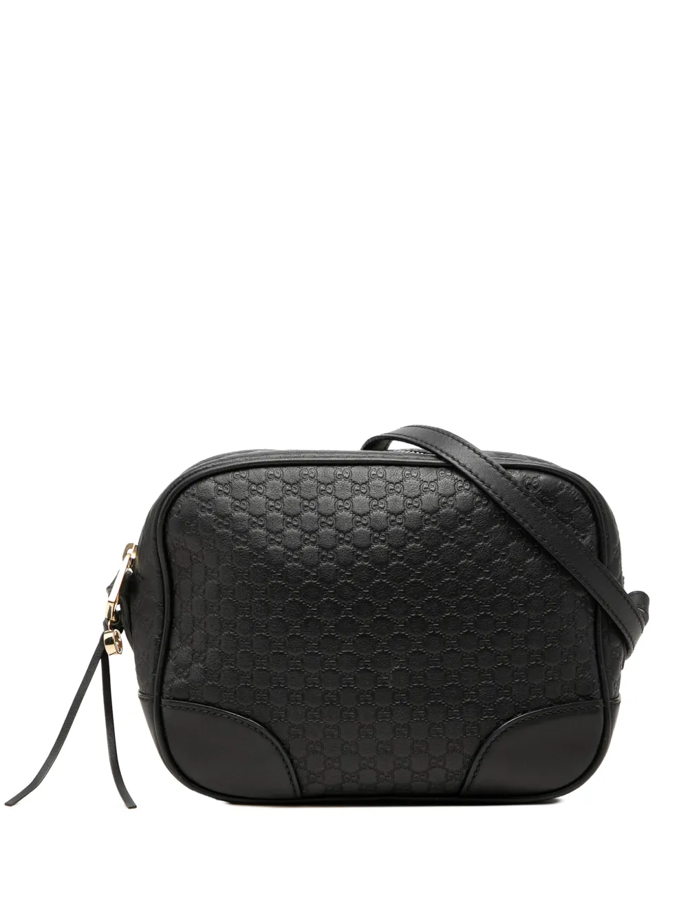Gucci Pre-Owned 2000-2015 Microguccissima Bree crossbody bag - Black