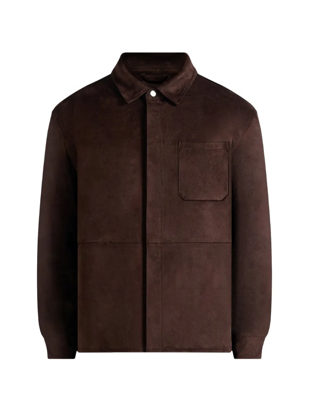 Manière De Voir Camicia Andy con inserti - Marrone