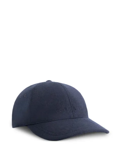 Corneliani gorra de béisbol con logo bordado