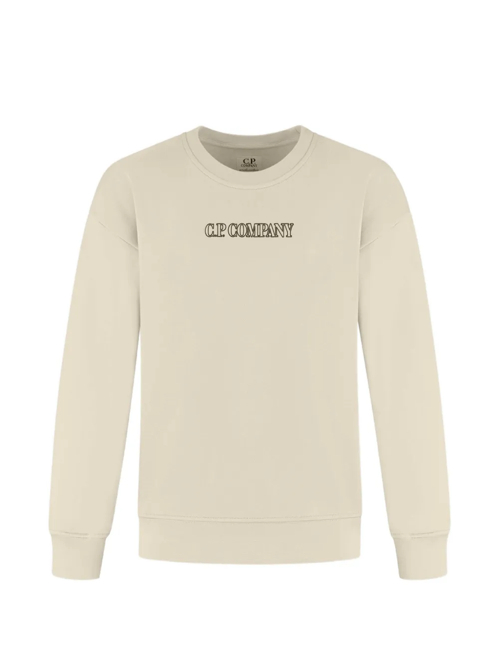 C.P. Company Kids logo-print sweatshirt - Toni neutri