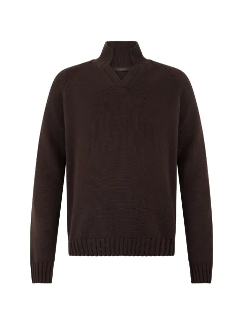 slowear raglan-sleeve high-neck sweater