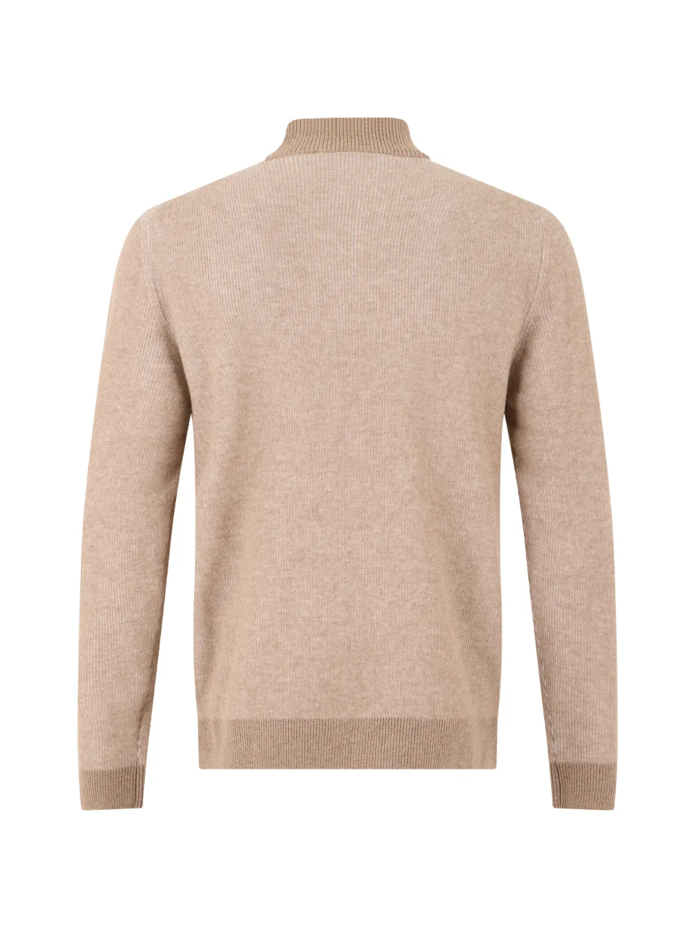 slowear high-neck knitted sweater Beige