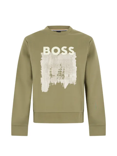 BOSS logo-print sweatshirt