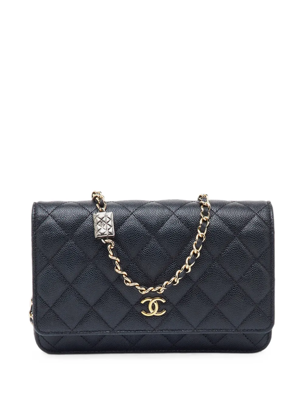 CHANEL Pre-Owned Woc Caviar leather shoulder bag - Nero