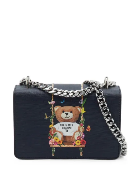 Moschino Pre-Owned Teddy Bear chain shoulder mini bag