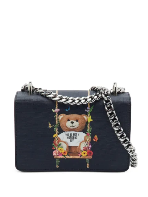 Moschino Pre-Owned Teddy Bear chain shoulder mini bag