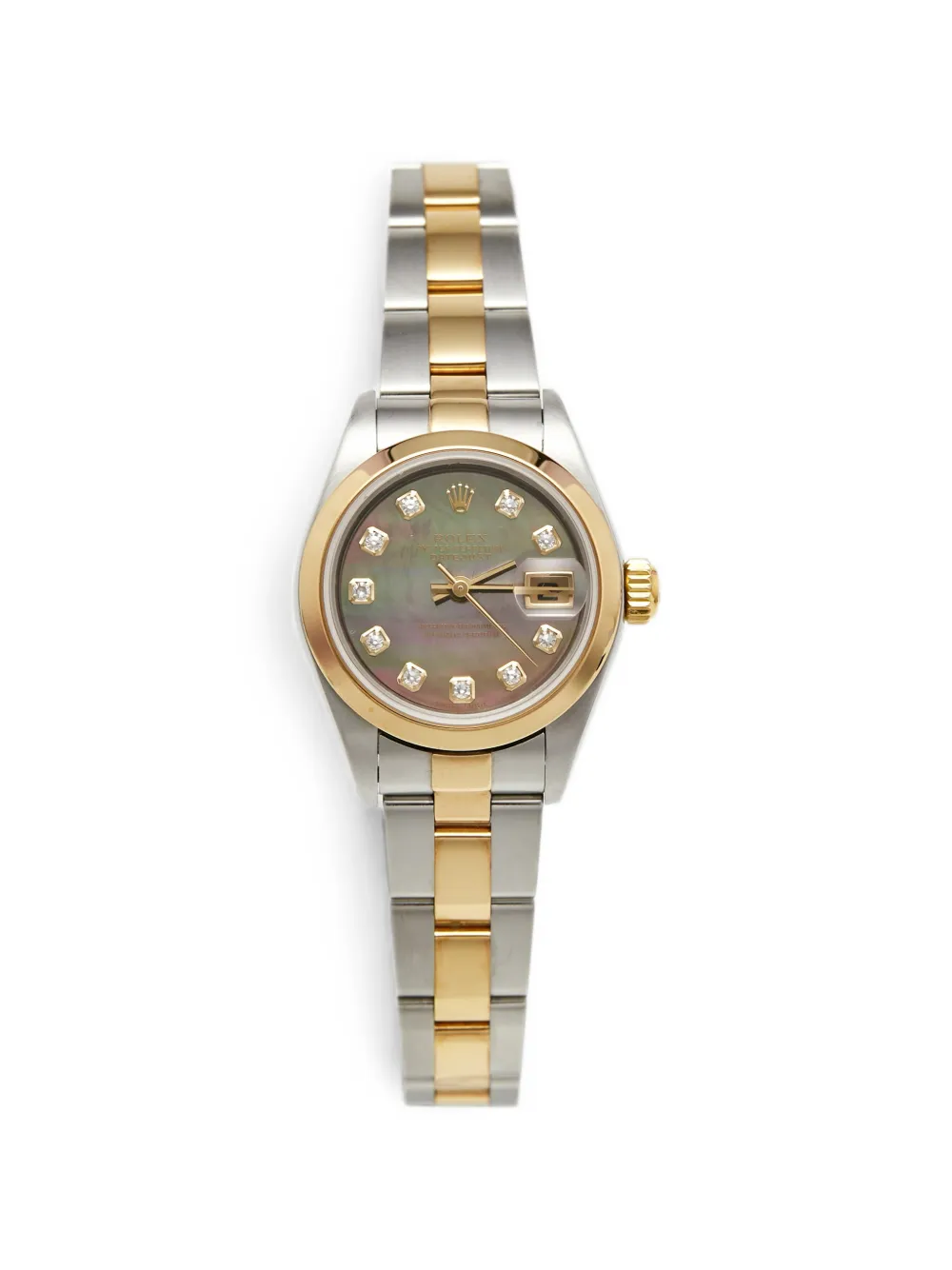 Pre-owned Rolex 2002-2004 Datejust 26mm Watch In Grey