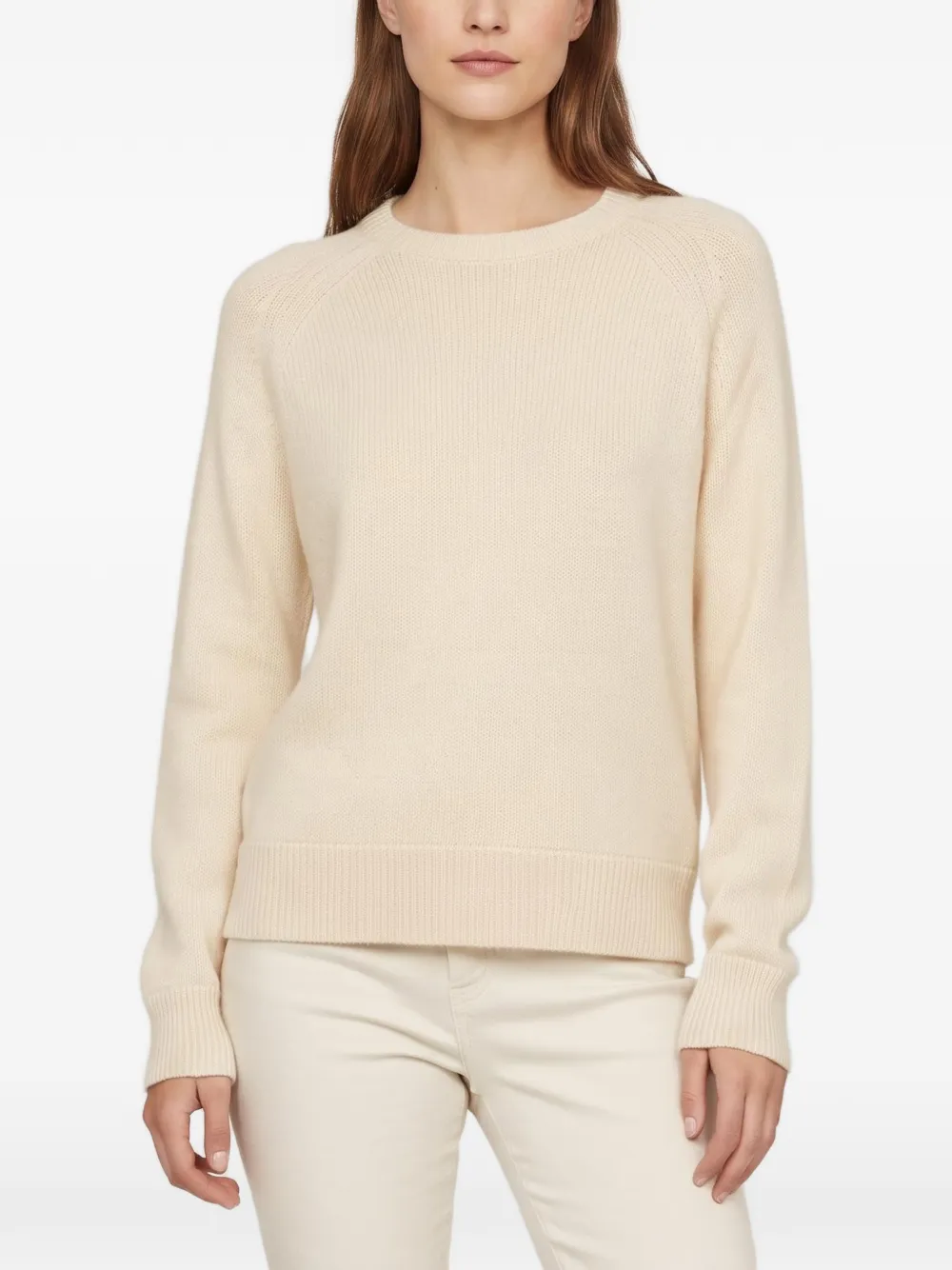Chloé Pre-Owned raglan-sleeve sweater - Nude